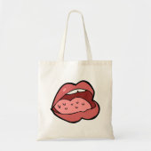 Open Mouth Tote Bag Tragetasche (Vorne)