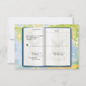 Open Passport Bar Bat Mitzvah Antwort (Vorderseite)