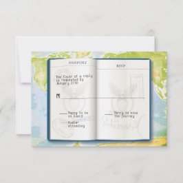 Open Passport Bar Bat Mitzvah Antwort