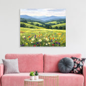 Open Range Prairies Leinwanddruck (Insitu (Wohnzimmer))