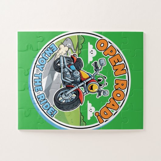Open Road! Enjoy The Ride! Puzzle (Horizontal)