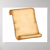 Open Scroll Poster (Vorne)