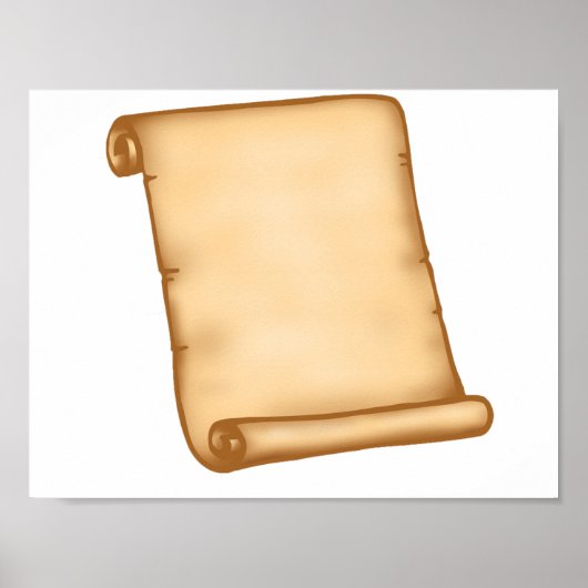 Open Scroll Poster (Vorne)