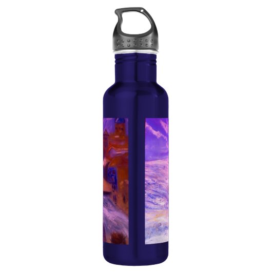 Open Sea - Artistic Stainless Bottle Edelstahlflasche (Rückseite)