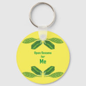 Open sesame designer Keychain Schlüsselanhänger (Vorderseite)
