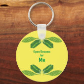 Open sesame designer Keychain Schlüsselanhänger (Vorderseite)