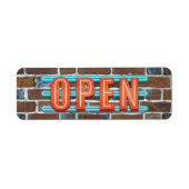 OPEN SIGN (Vorne)