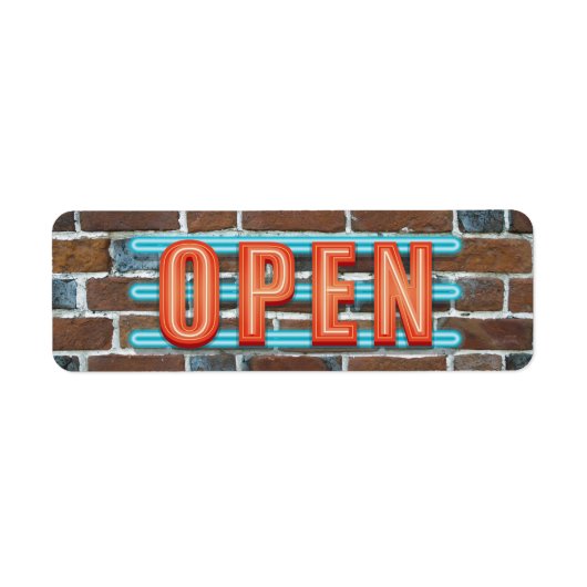OPEN SIGN (Vorne)