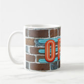 OPEN SIGN KAFFEETASSE (Links)