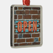 OPEN SIGN ORNAMENT AUS METALL (Rechts)