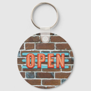 OPEN SIGN SCHLÜSSELANHÄNGER