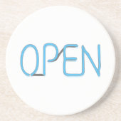 Open Sign Untersetzer (Vorne)