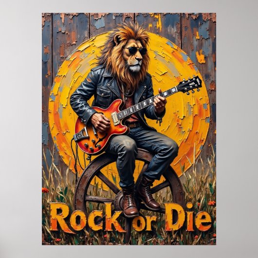 Open Sky Gig: Löwenkopf Poster (Vorne)