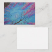 Open Sky Mitteilungskarte (Vorne/Hinten)