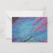 Open Sky Mitteilungskarte (Vorderseite)