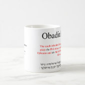 Open Source Translation Obadiah 1:19 Tasse (Mittel)
