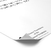 Open Source Translation Ruth 1:1 Poster (Ecke)