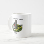 Open Source Tree Hugger Inside (Herzog) Kaffeetasse (Vorderseite Links)