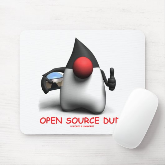Open Source Typ (Software Developer Duke) Mousepad (Mit Mouse)