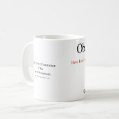 Open Source Übersetzung Obadiah 1:6 Mug Kaffeetasse (Vorderseite Links)