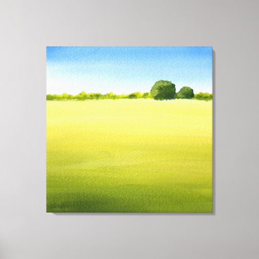 "Open Space" Acrylfarbe Leinwanddruck (Vorderseite)