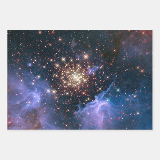 Open Star Cluster NGC 3603 Geschenkpapier Set (Vorderseite)