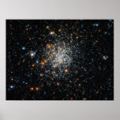 Open Star Cluster NGC 411 Poster (Vorne)