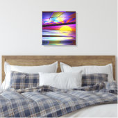 Open Sun Alien World Leinwanddruck (Insitu (Schlafzimmer))