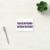 Open-the-Pipeline-and-Nah-the-Bordr-eps Post-it Klebezettel (Büro)