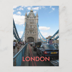 Open Tower Bridge London UK Postkarte