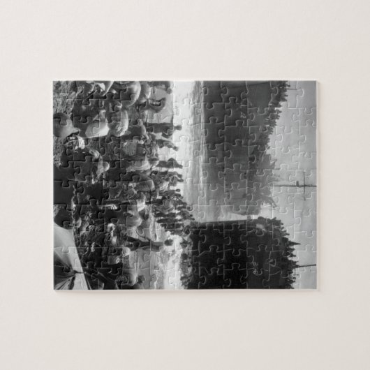 open_War Bild zwei Küste Schutz-bemannter LSTS Puzzle (Horizontal)