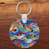 OPEN WASSER Swim Schlüsselanhänger (Vorderseite)