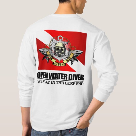 Open Water Diver (BTD) T-Shirt (Rückseite)