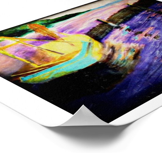 Open Water Poster (Ecke)