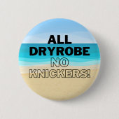 Open Water Schwimmer Geschenk Meer schwimmen Button (Vorderseite)