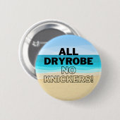 Open Water Schwimmer Geschenk Meer schwimmen Button (Vorne & Hinten)