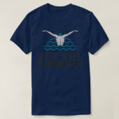 Open Water Schwimmer Tauchen T-Shirt (Design vorne)