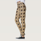 Open Weave Rattan Cane Leggings (Links)