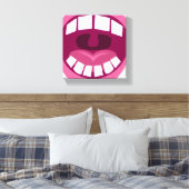 Open Wide und sagen Ahhhh Leinwanddruck (Insitu (Schlafzimmer))