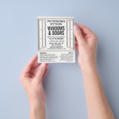 Open Window Design, Window & Door Fitter Company Flyer (Gruppe)