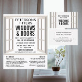 Open Window Design, Window & Door Fitter Company Visitenkarte