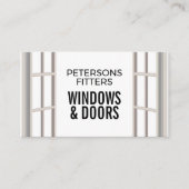 Open Window Design, Window & Door Fitter Company Visitenkarte (Vorderseite)
