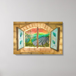 Open Window Leinwanddruck