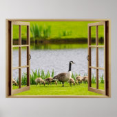 Open Window Mama Goose Poster (Vorne)