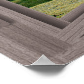 Open Window to Moon Over Tuolumne Meadoster Poster (Ecke)