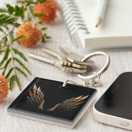 Open Wings Schlüsselanhänger (Vorderseite rechts)