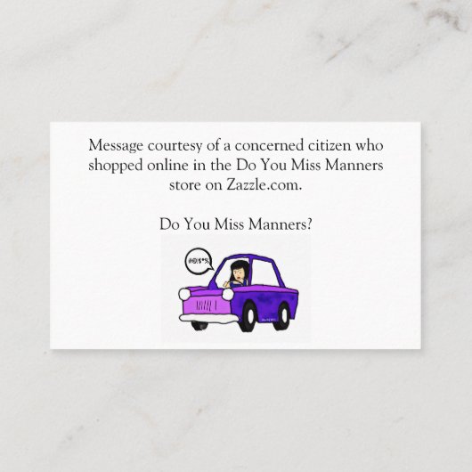 Open Your Eyes Visitenkarte (Rückseite)