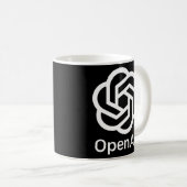 Openai - Künstliche Intelligenz Forschung und Entw Kaffeetasse (VorderseiteRechts)