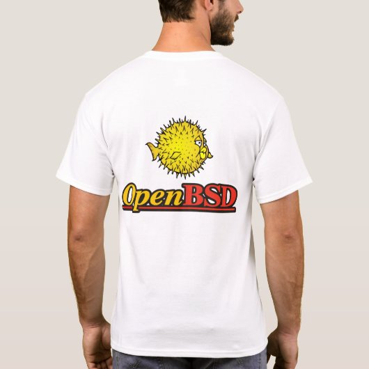 OpenBSD T-Shirt (Rückseite)