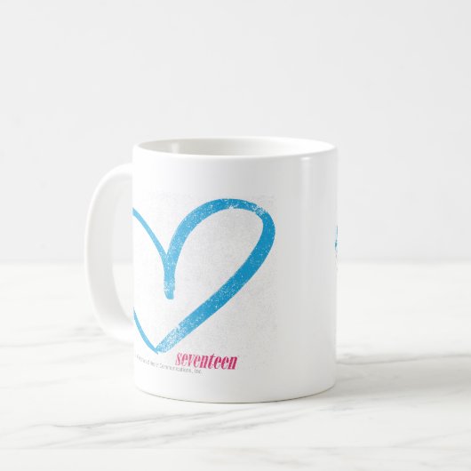 OpenHeart Aqua Kaffeetasse (Vorderseite Links)